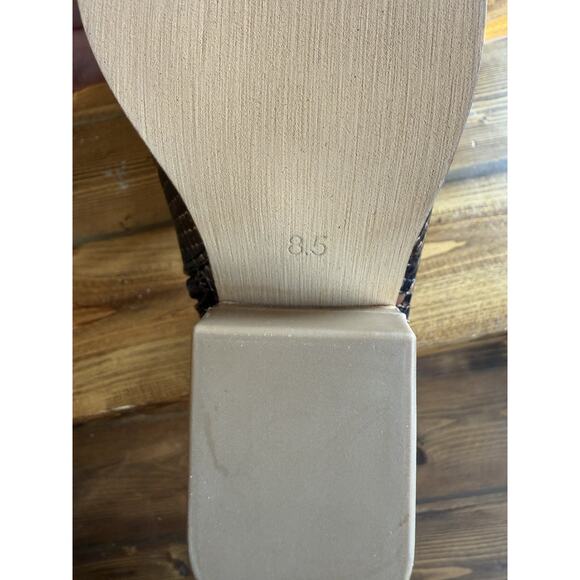 Arider Girl Womens Faux Snakeskin Pointed Toe Ankle Boots Western Style Size 8.5 - Picture 7 of 7